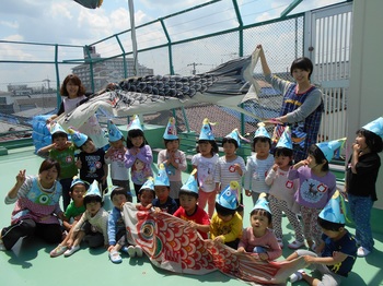 園での生活　平成29年度　こどもの日集会2