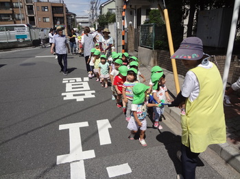 園での生活　平成29年度　夏祭り（練り歩き）5