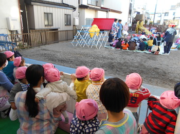 園での生活　平成29年度　おもちつき03