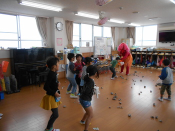 園での生活　平成29年度　節分集会5